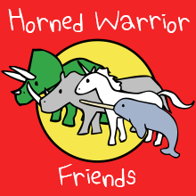 Horned Warrior Friends logo